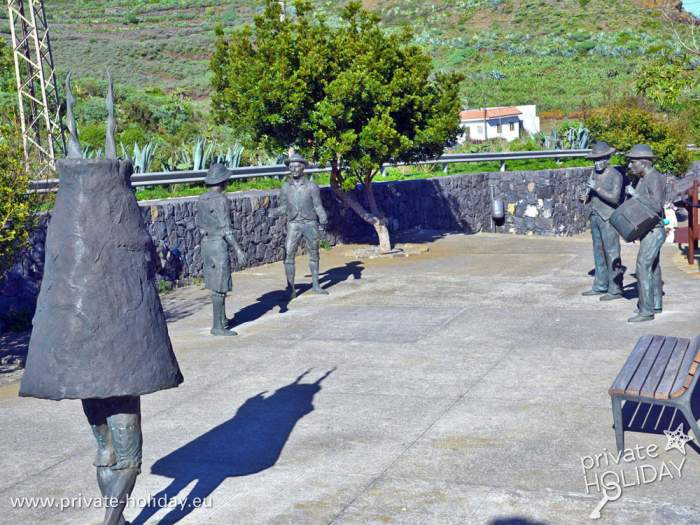 Statuen in El Palmar - Teneriffa