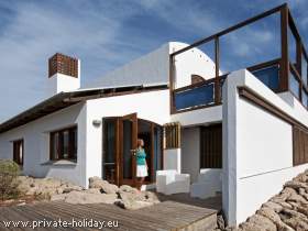 Bioklimatisches Haus mit Terrassen